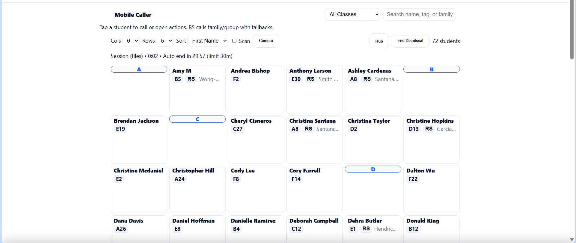 Search and filters